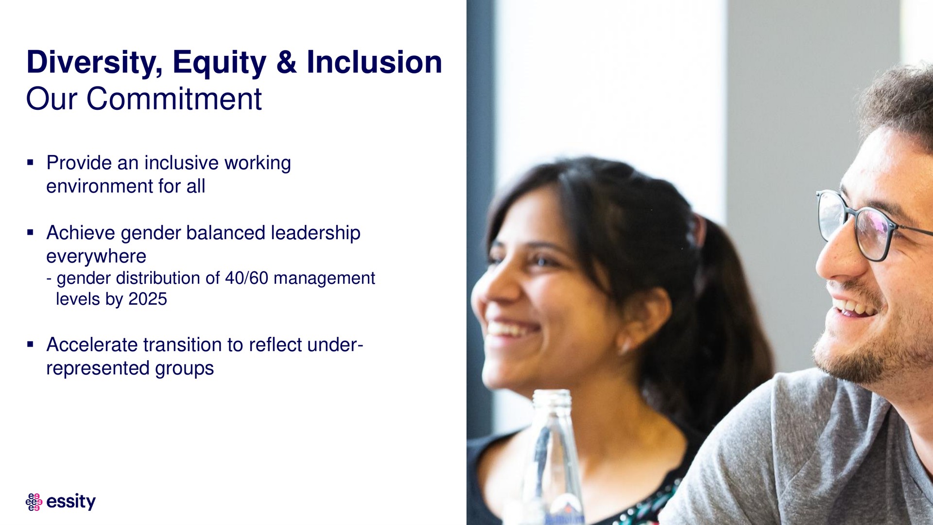 diversity equity inclusion our commitment | Essity