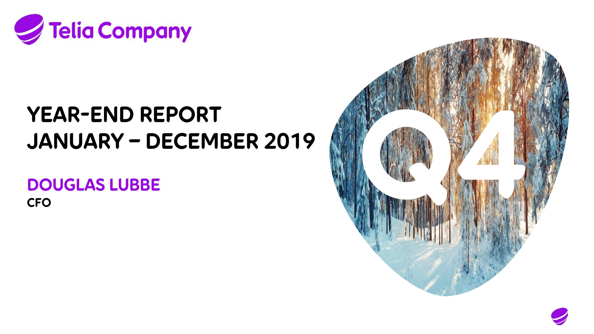 year end report company | Telia Company