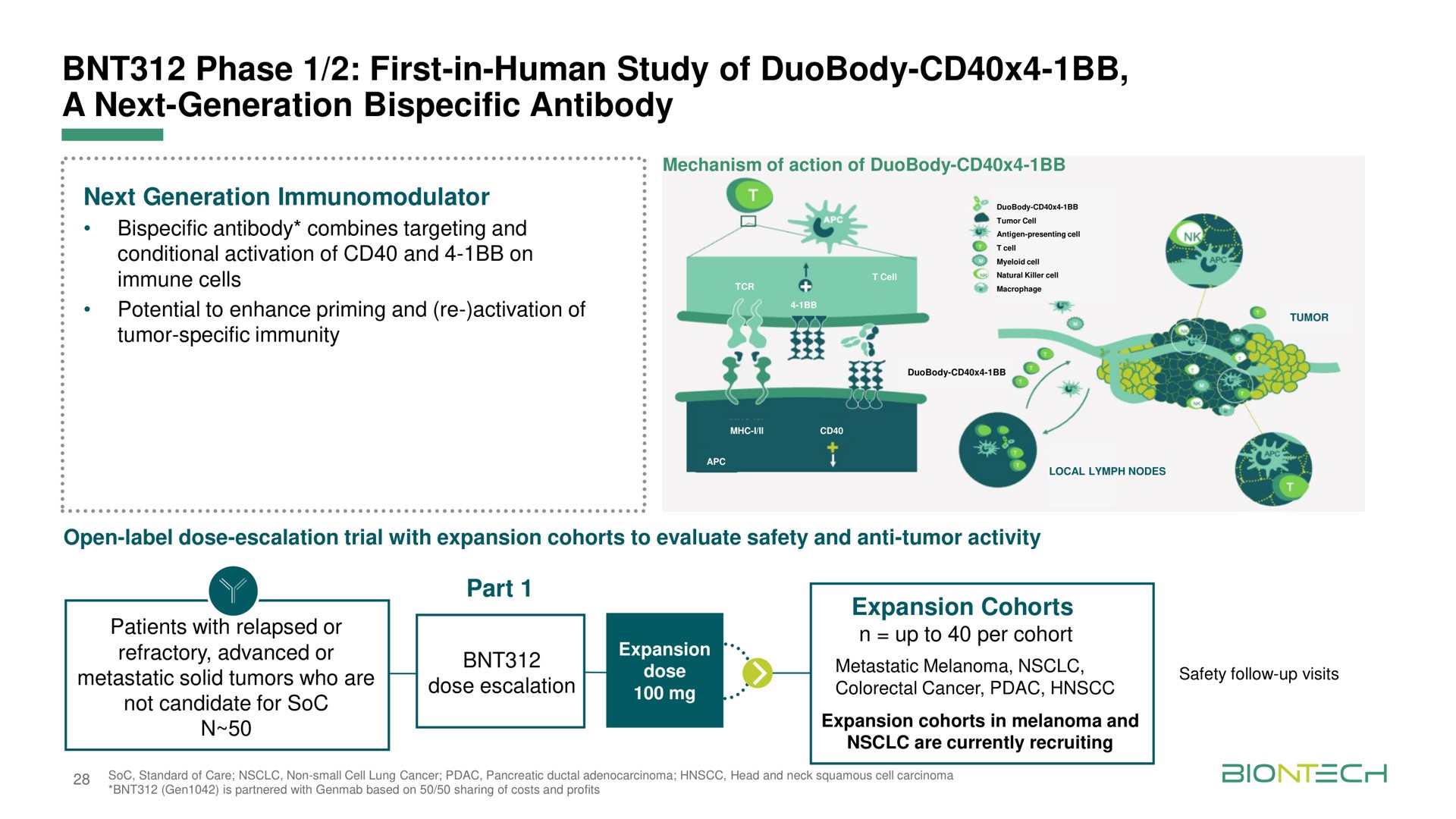 phase first in human study of a next generation antibody next generation | BioNTech