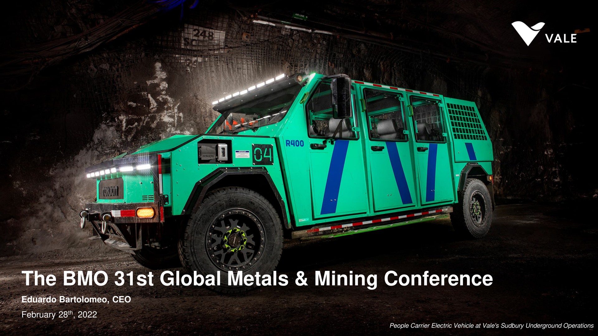 the global metals mining conference vale a | Vale