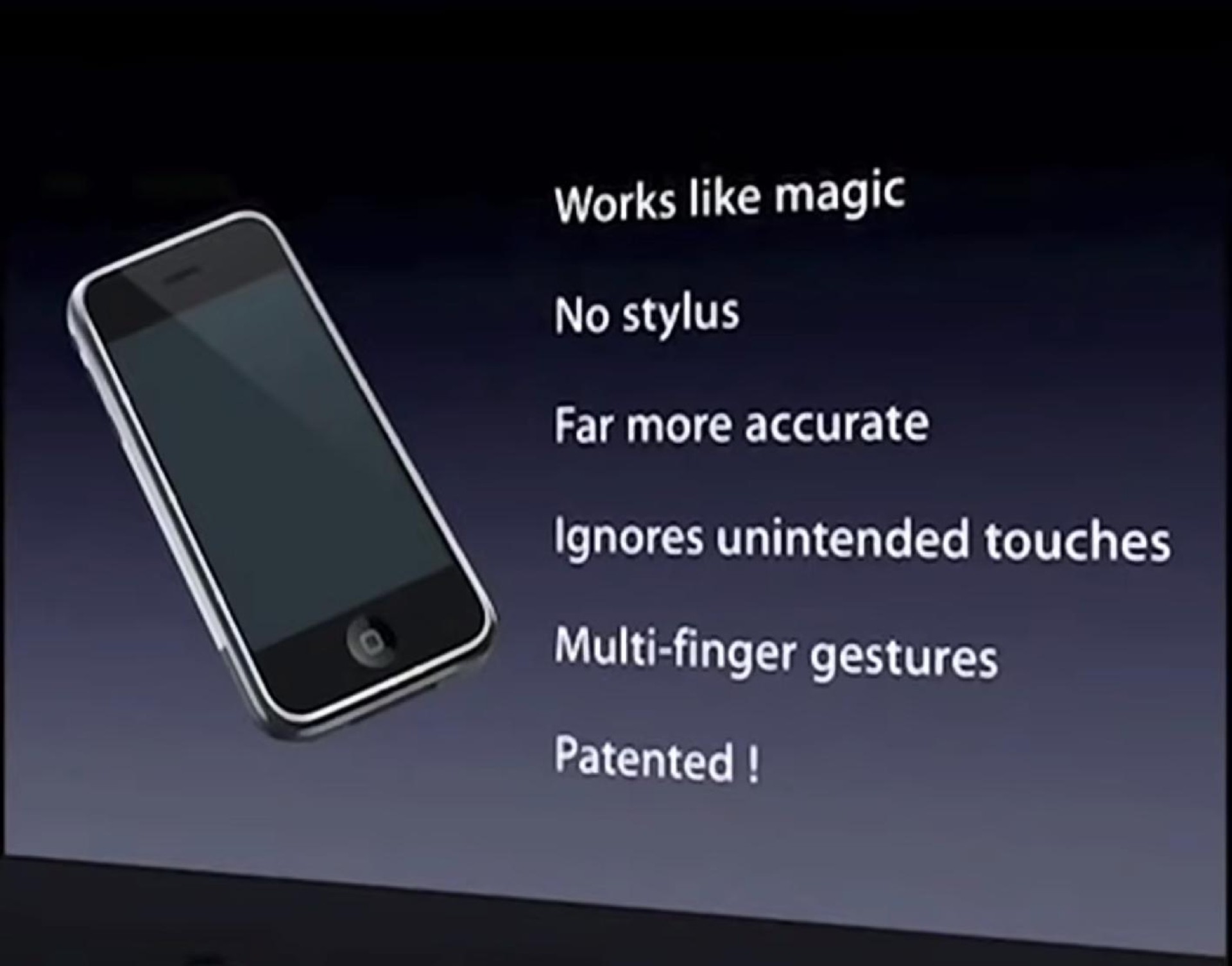 works like magic no stylus sat tes | Apple