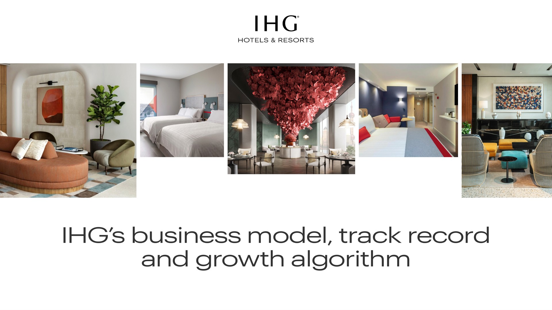 business model track record and growth algorithm | IHG Hotels