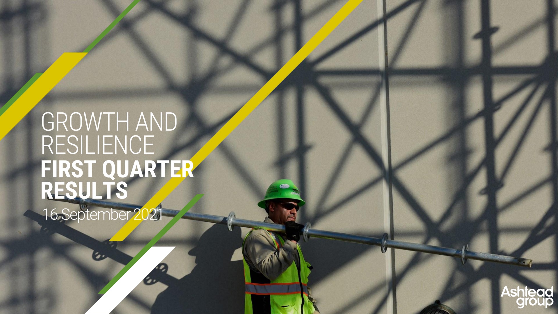 growth and resilience first quarter results | Ashtead Group