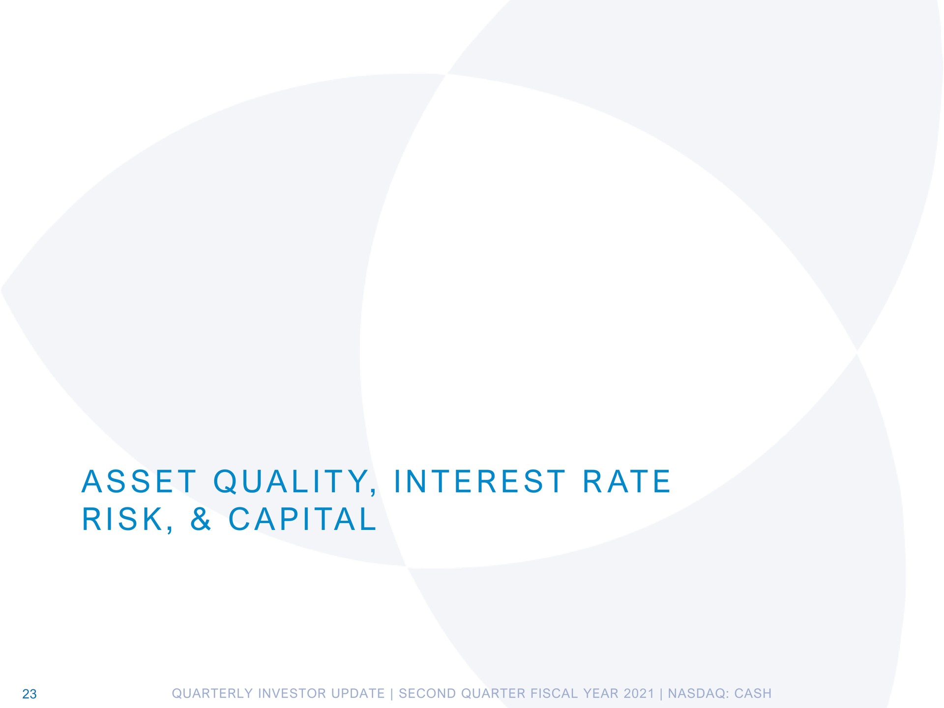 a a i i at i a i asset quality interest rate risk capital | Pathward Financial