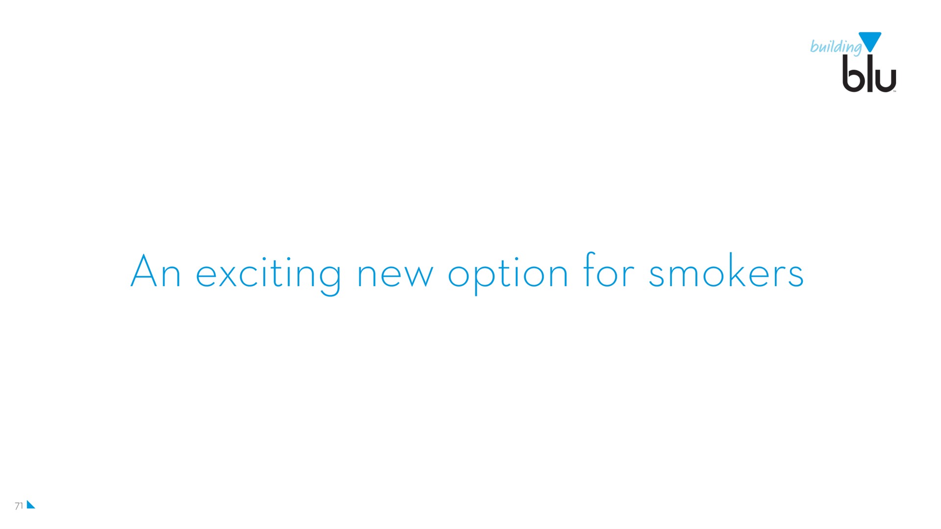 an exciting new option tor smokers | Imperial Brands