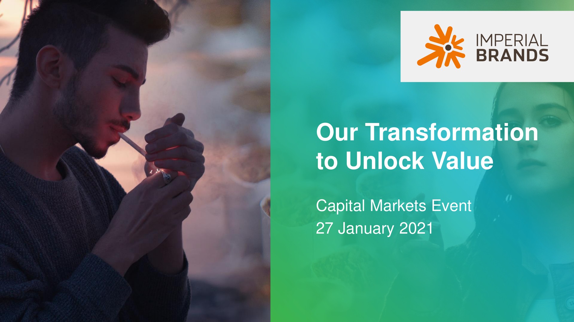 our transformation to unlock value capital markets event | Imperial Brands