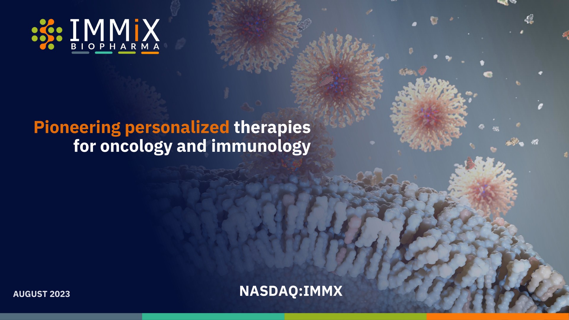 pioneering personalized therapies for oncology and immunology a my a | Immix Biopharma