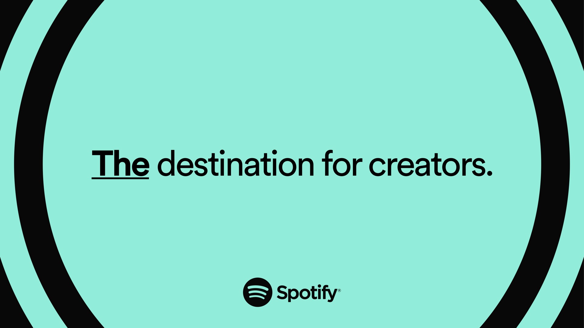 the destination for creators | Spotify