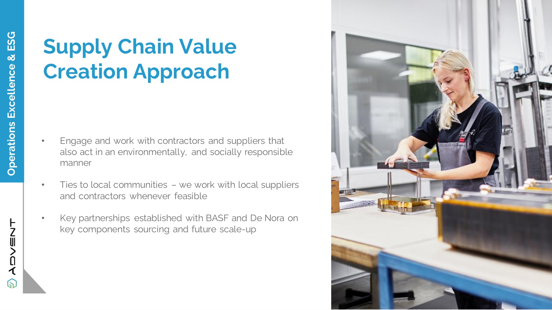 supply chain value creation approach | Advent