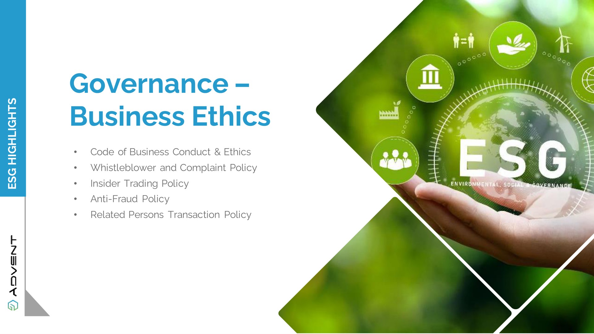 governance business ethics | Advent