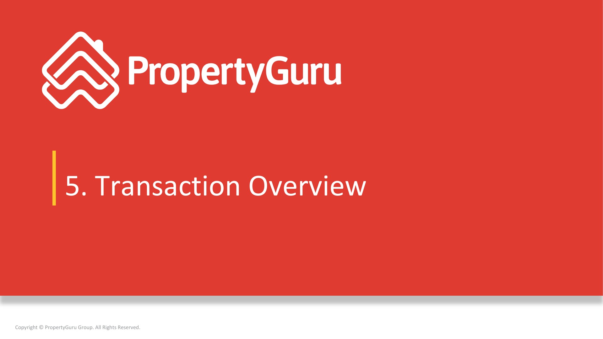 transaction overview | PropertyGuru