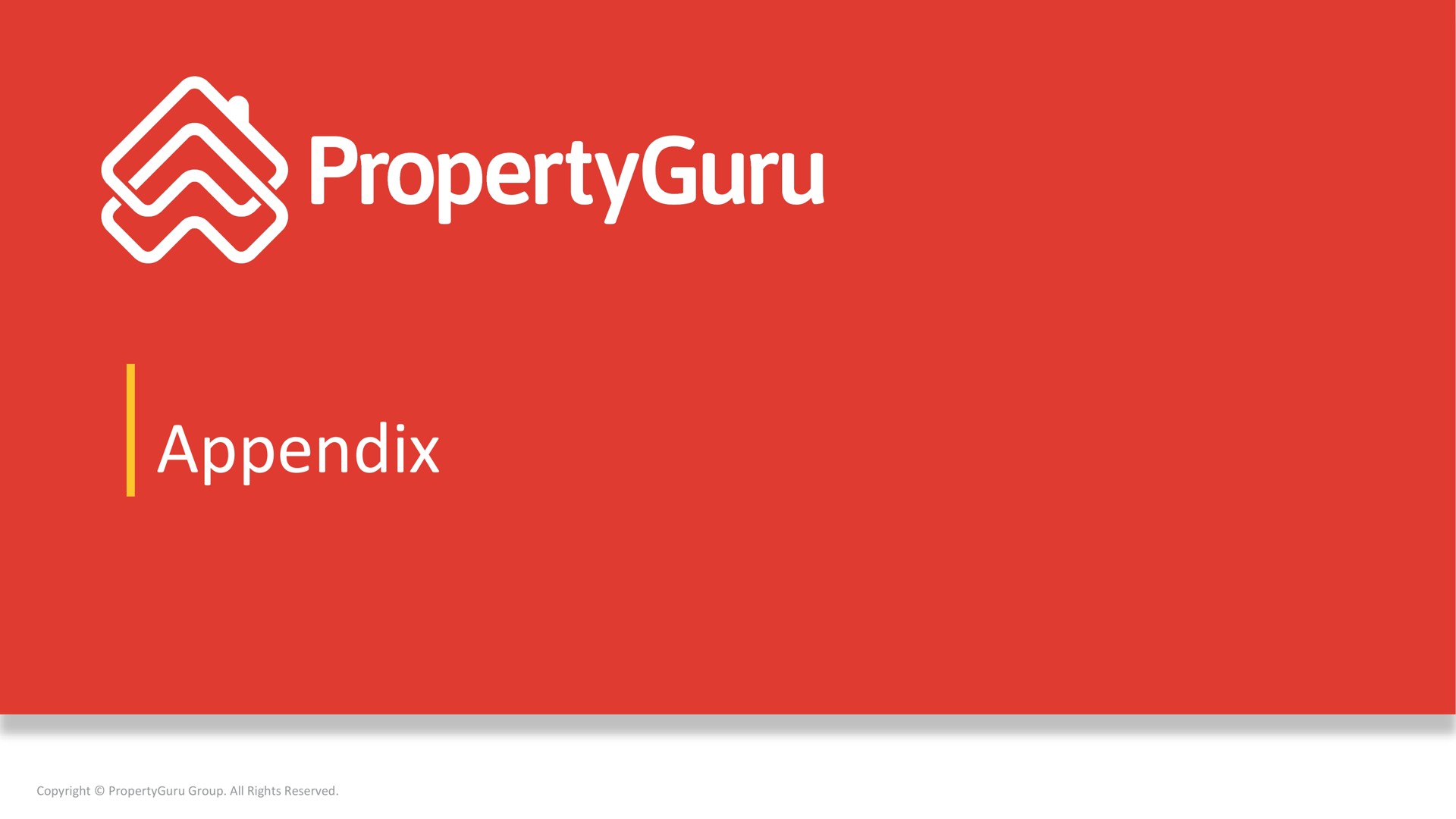 appendix | PropertyGuru