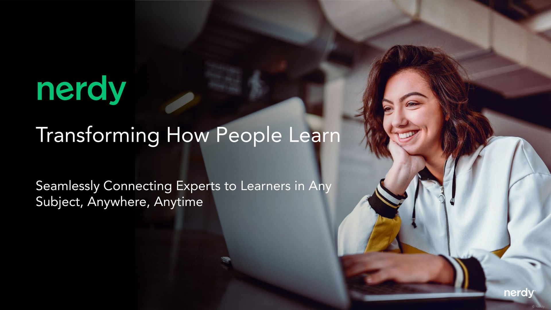 transforming how people learn seamlessly connecting experts to learners in any subject anywhere | Nerdy