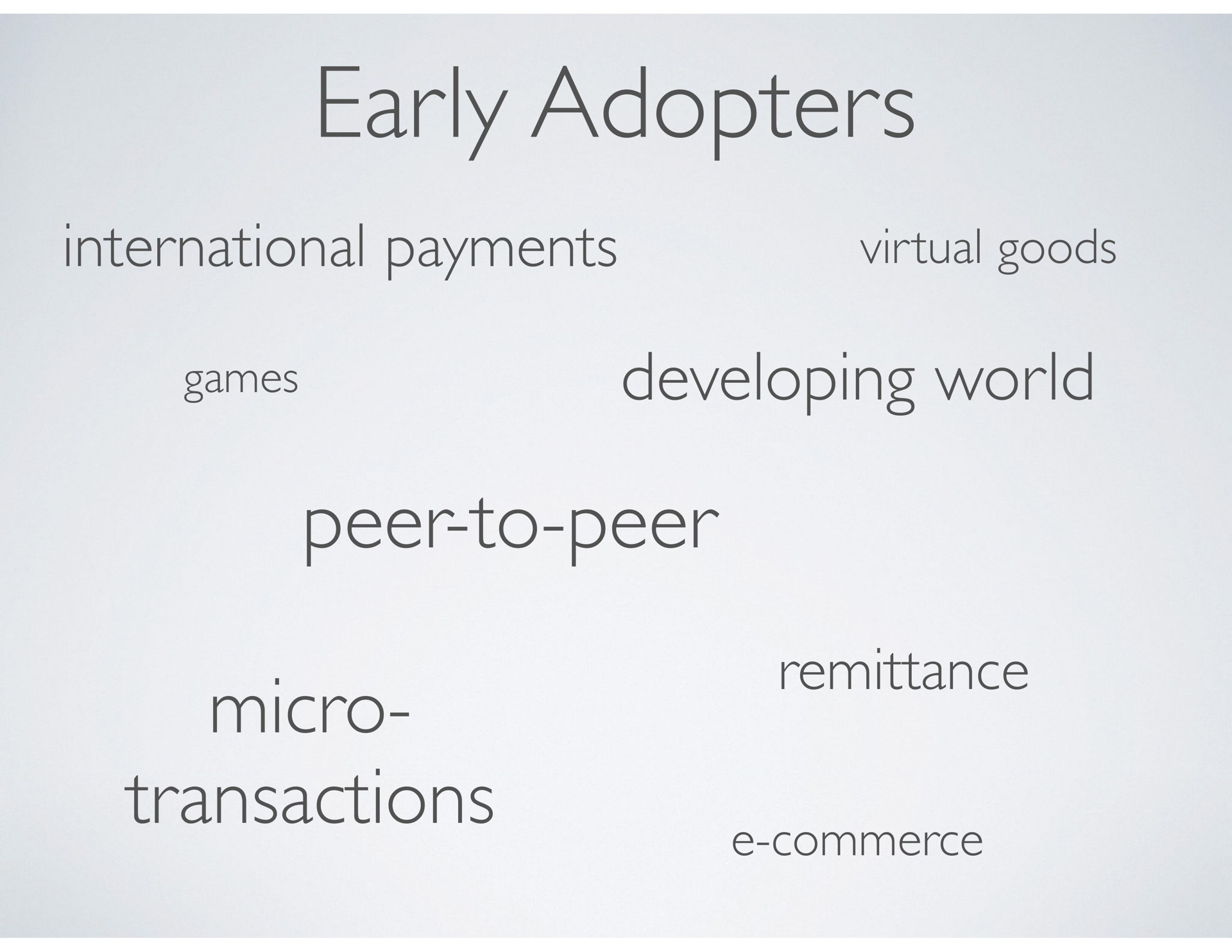 early adopters games developing world to deer | Coinbase