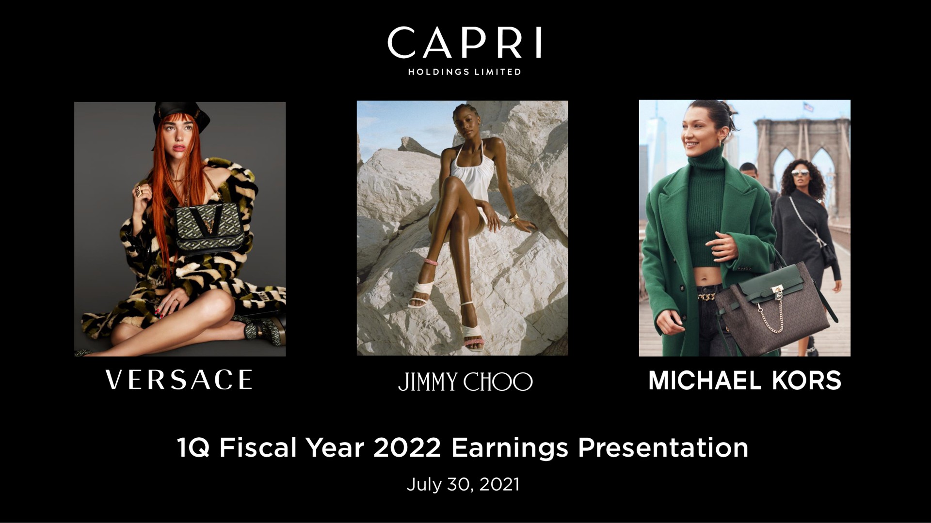 jimmy kors fiscal year earnings presentation | Capri Holdings