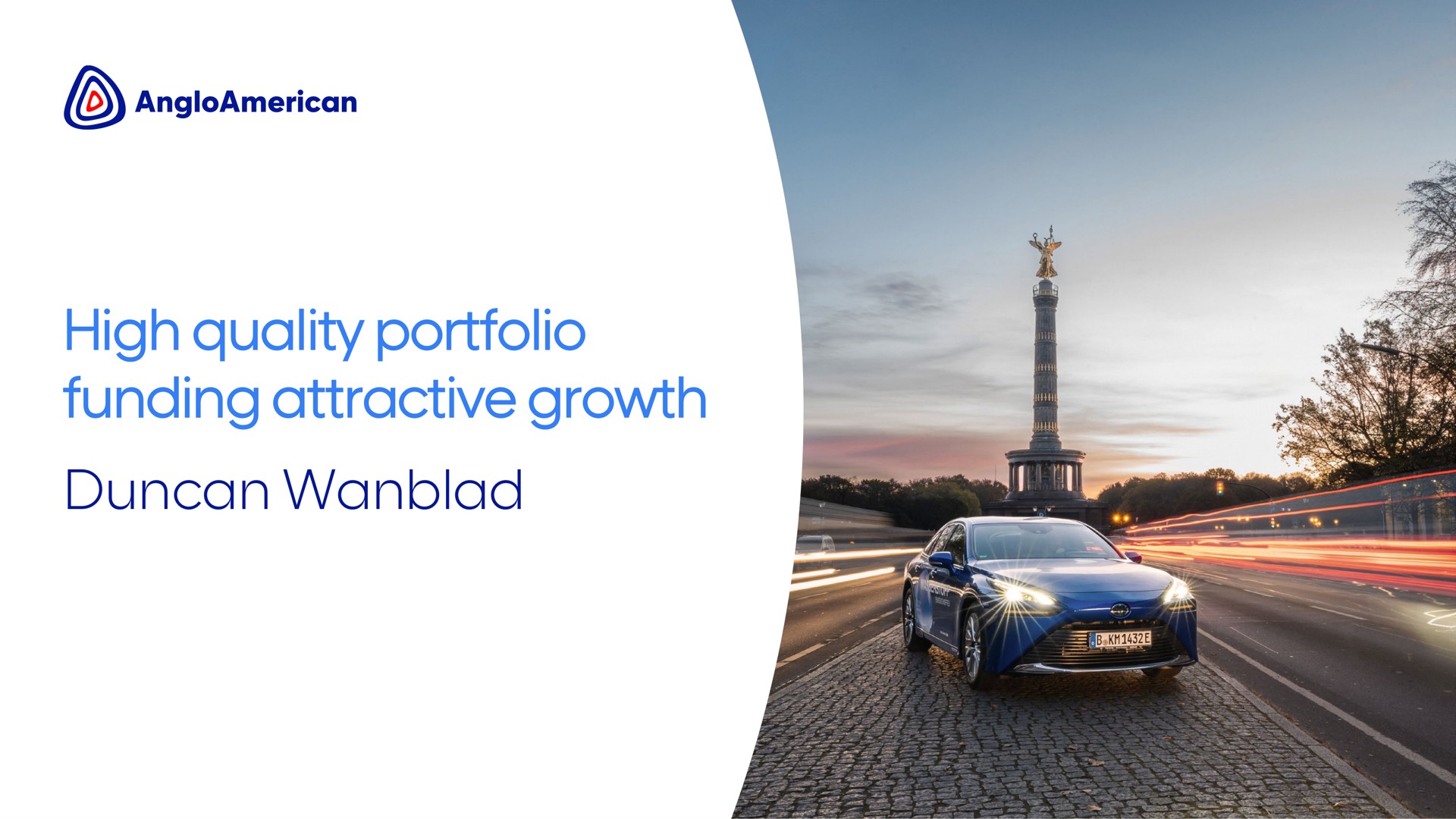 high quality portfolio funding attractive growth | AngloAmerican