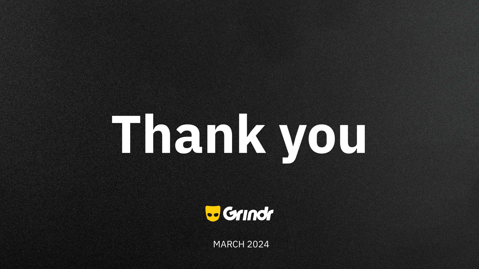 thank you | Grindr
