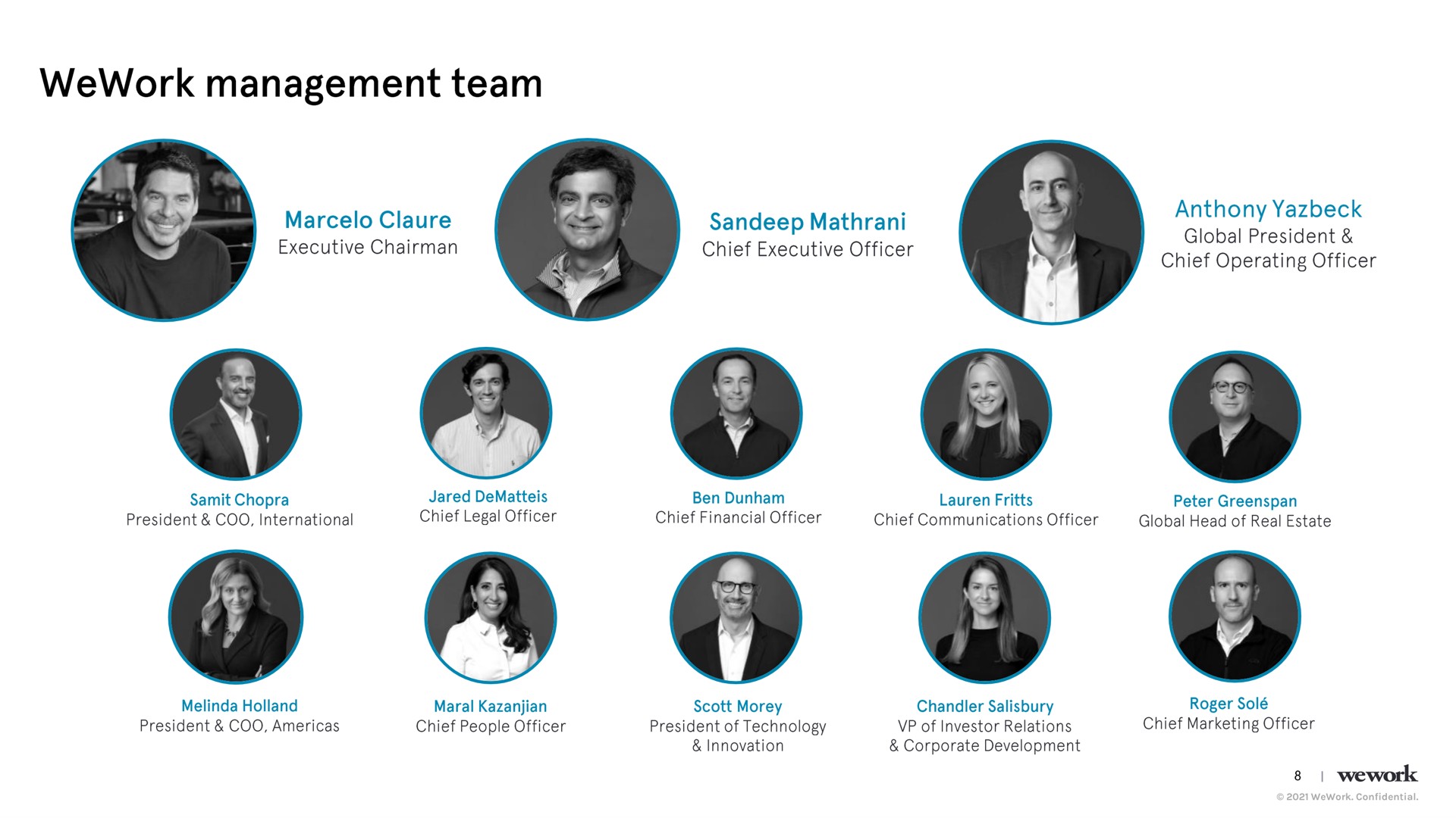 management team | WeWork