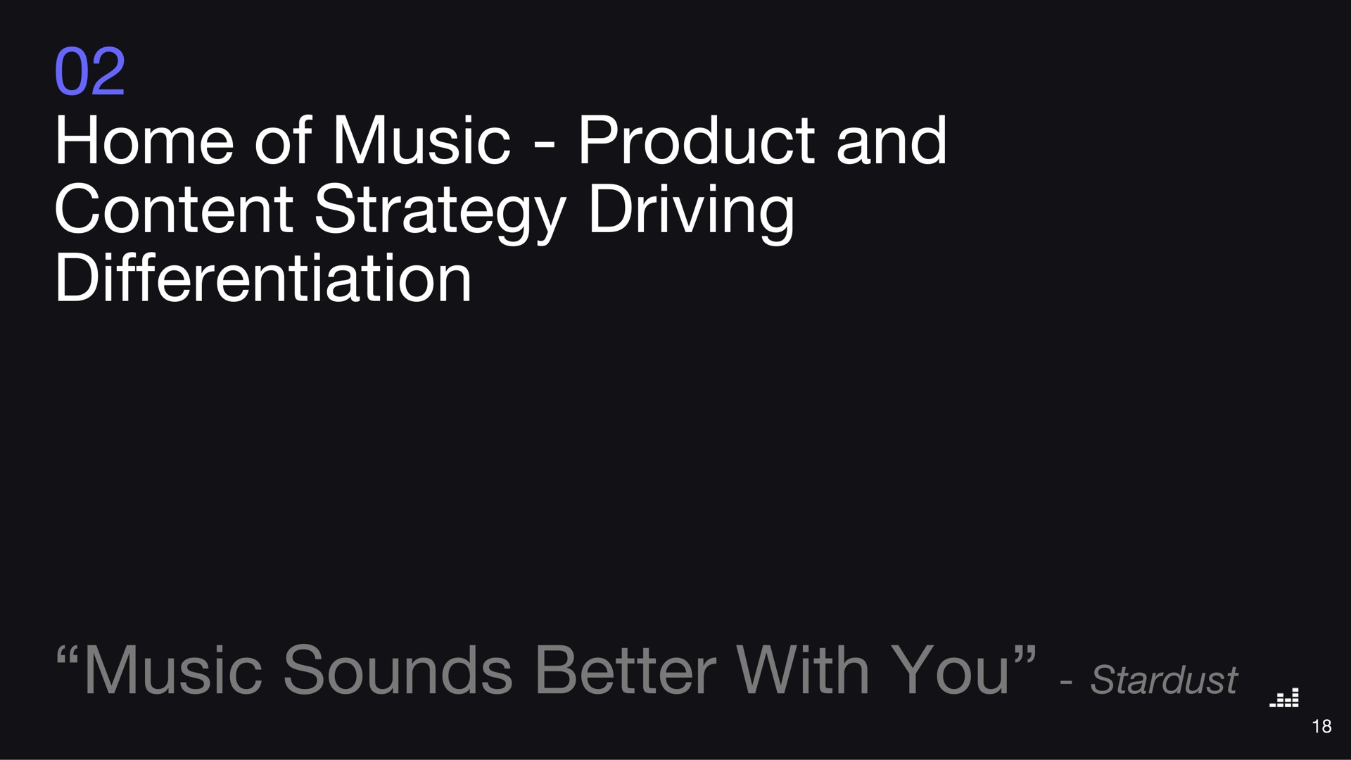 home of music product and content strategy driving differentiation music sounds better with you | Deezer