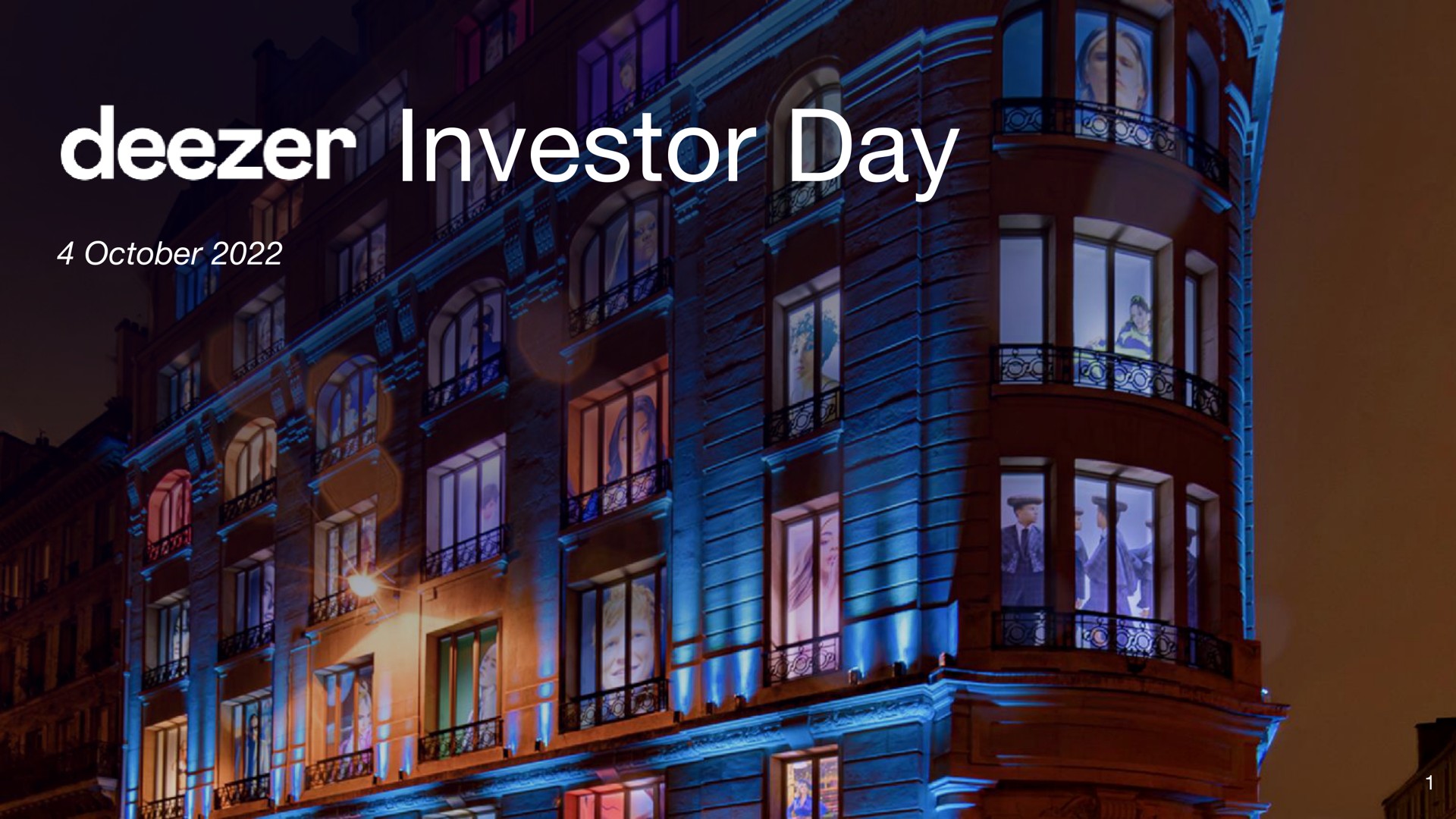 investor day | Deezer