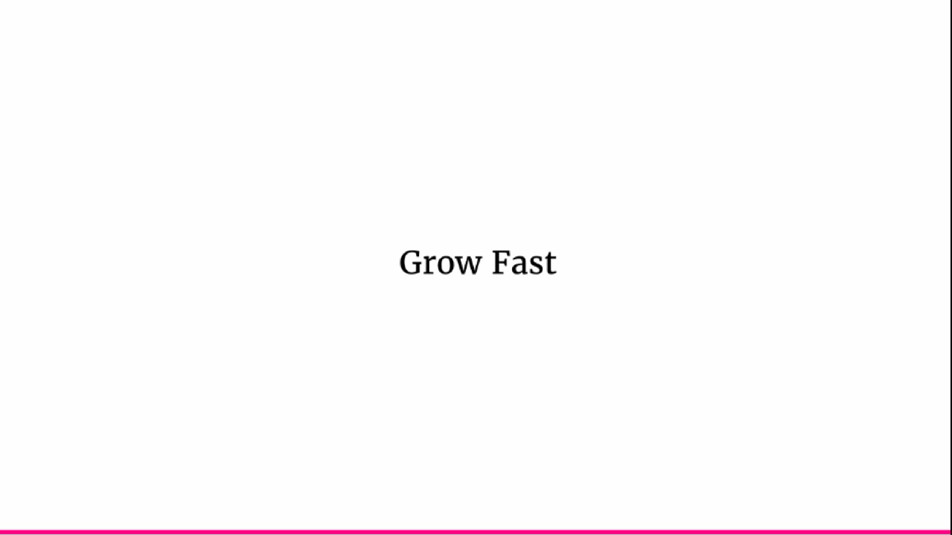 grow fast | Lemonade