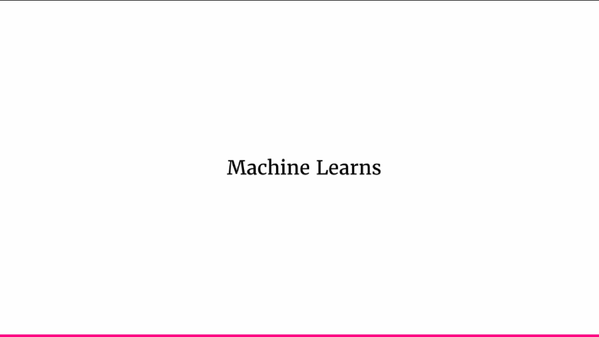 machine learns | Lemonade