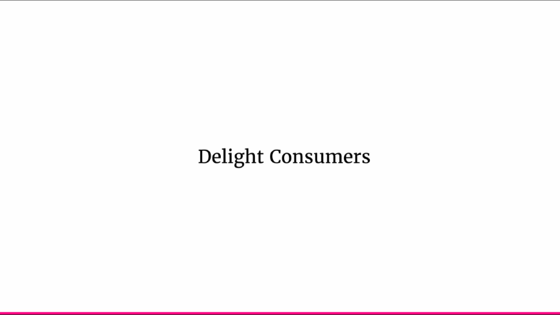 delight consumers | Lemonade