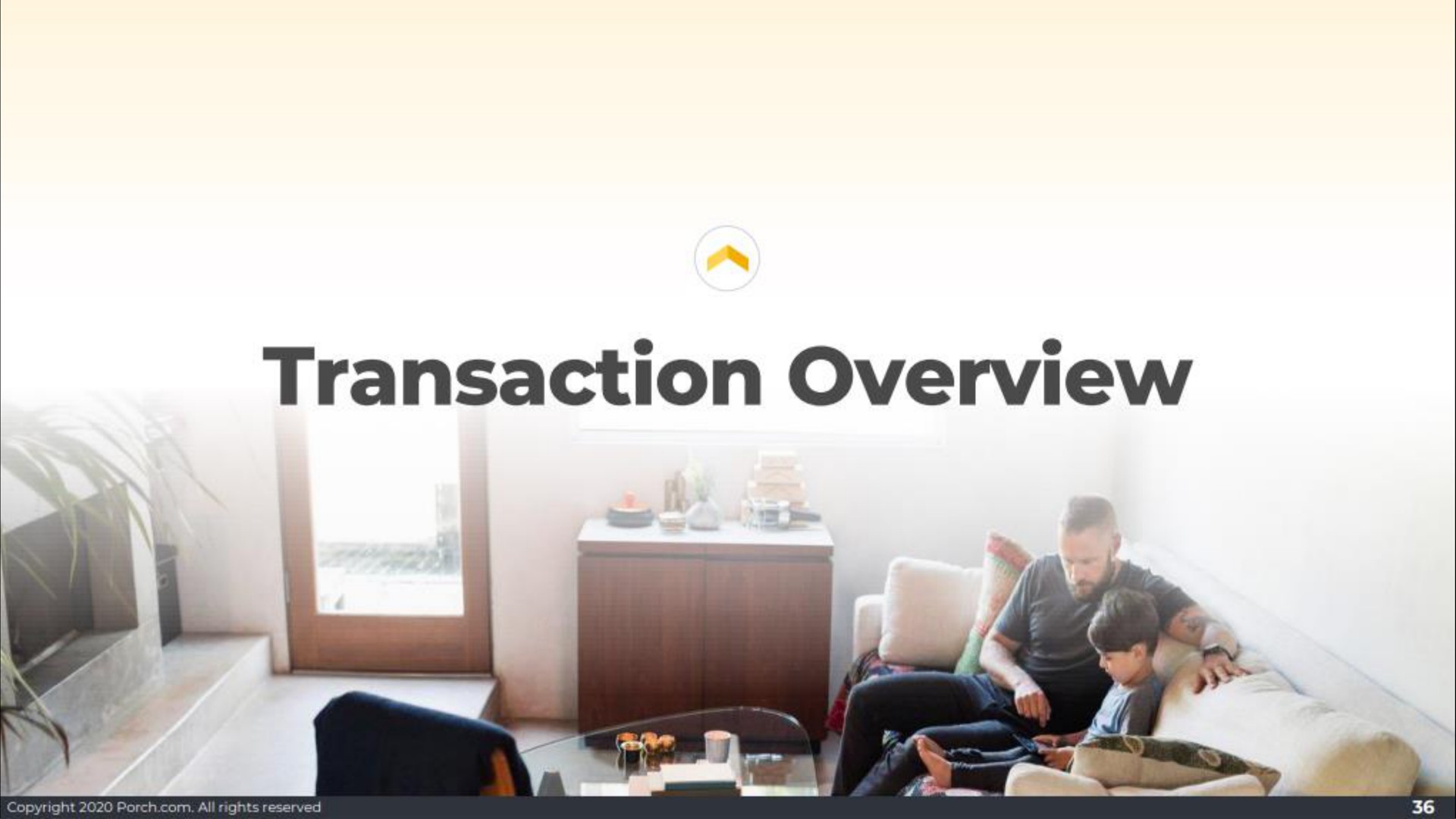transaction overview | Porch