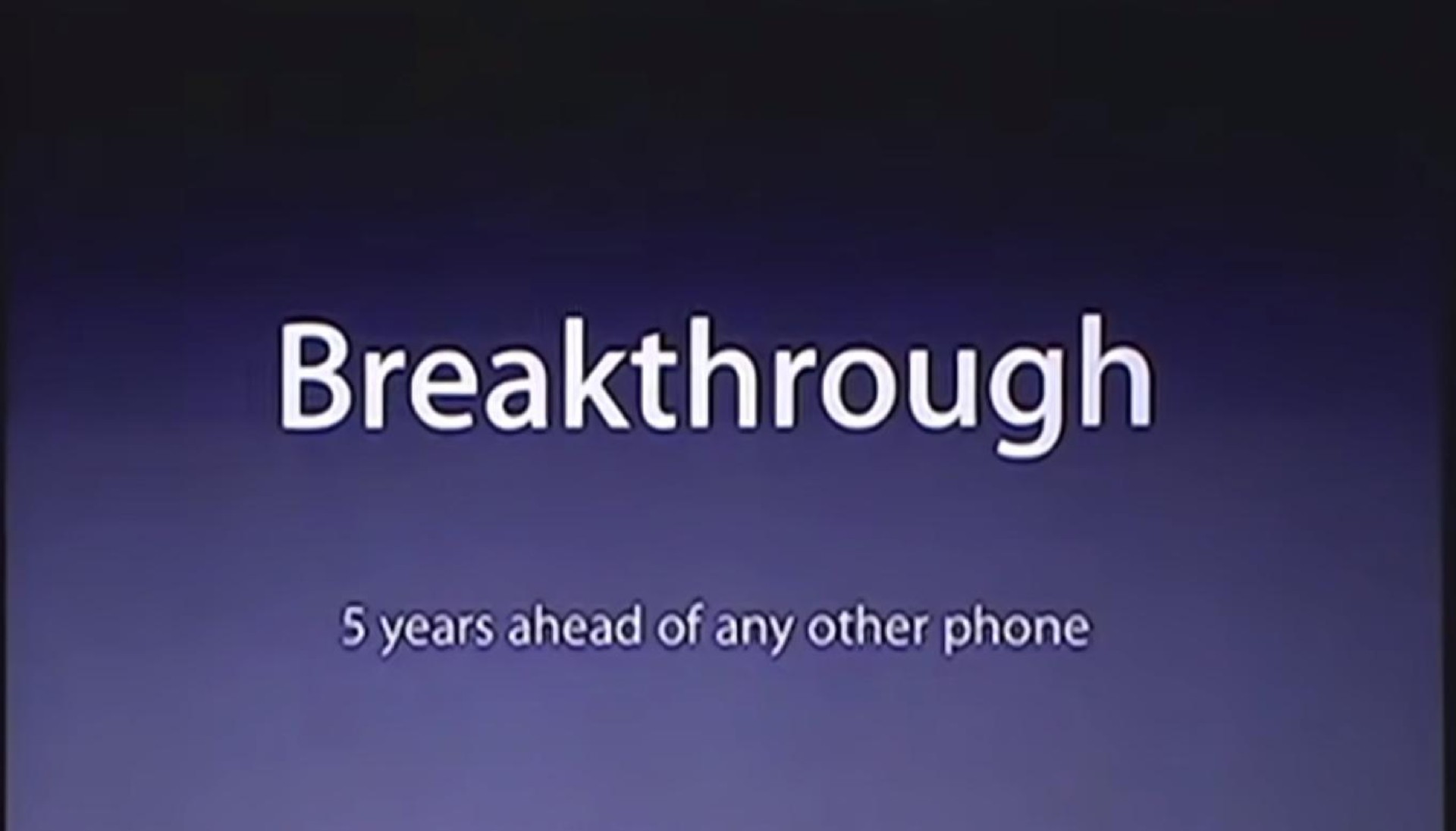 breakthrough | Apple