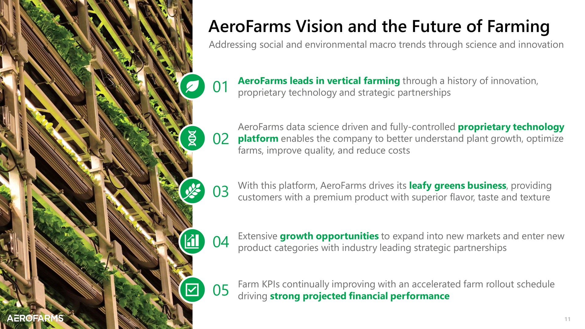 vision and the future of farming | AeroFarms