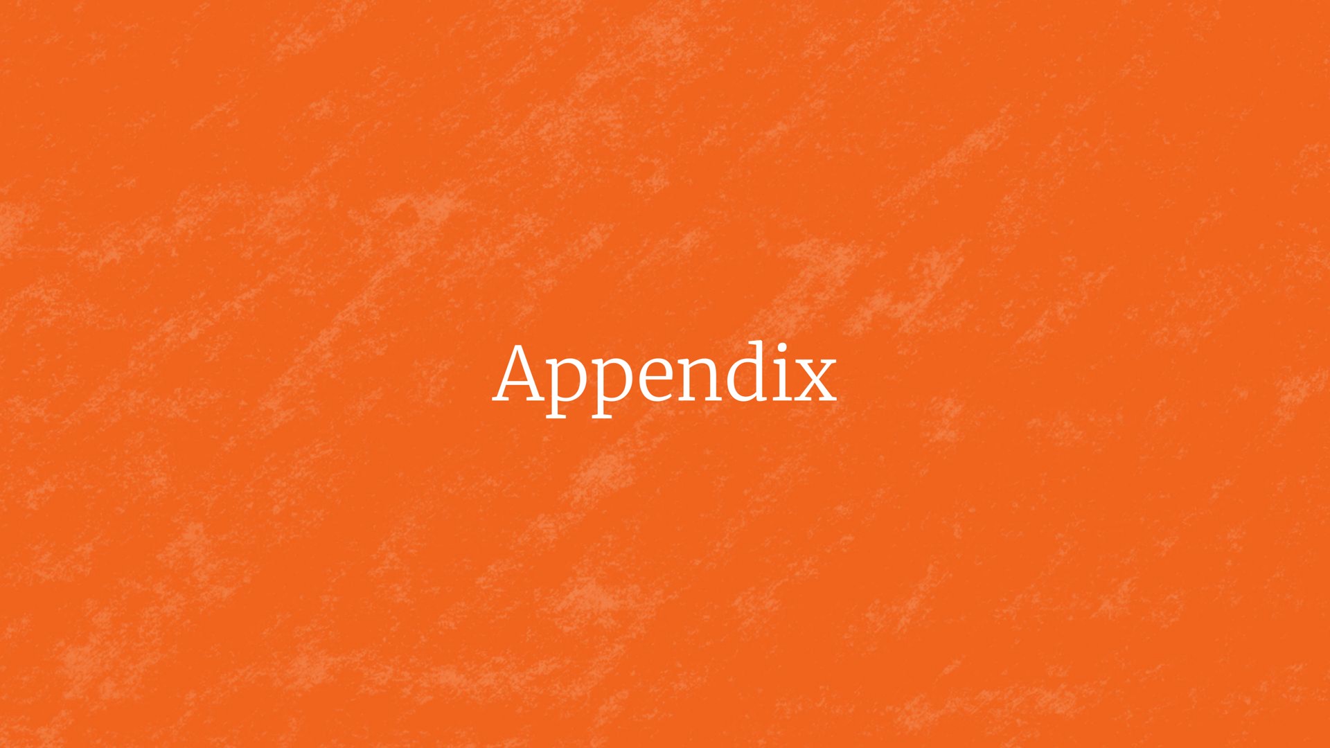 appendix | Etsy