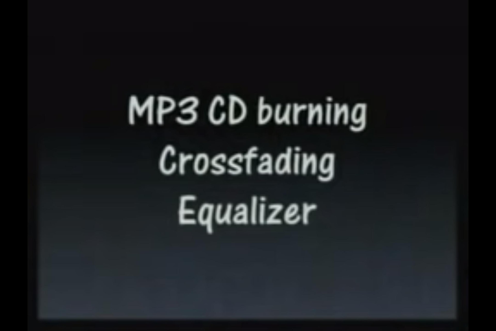 burning equalizer | Apple