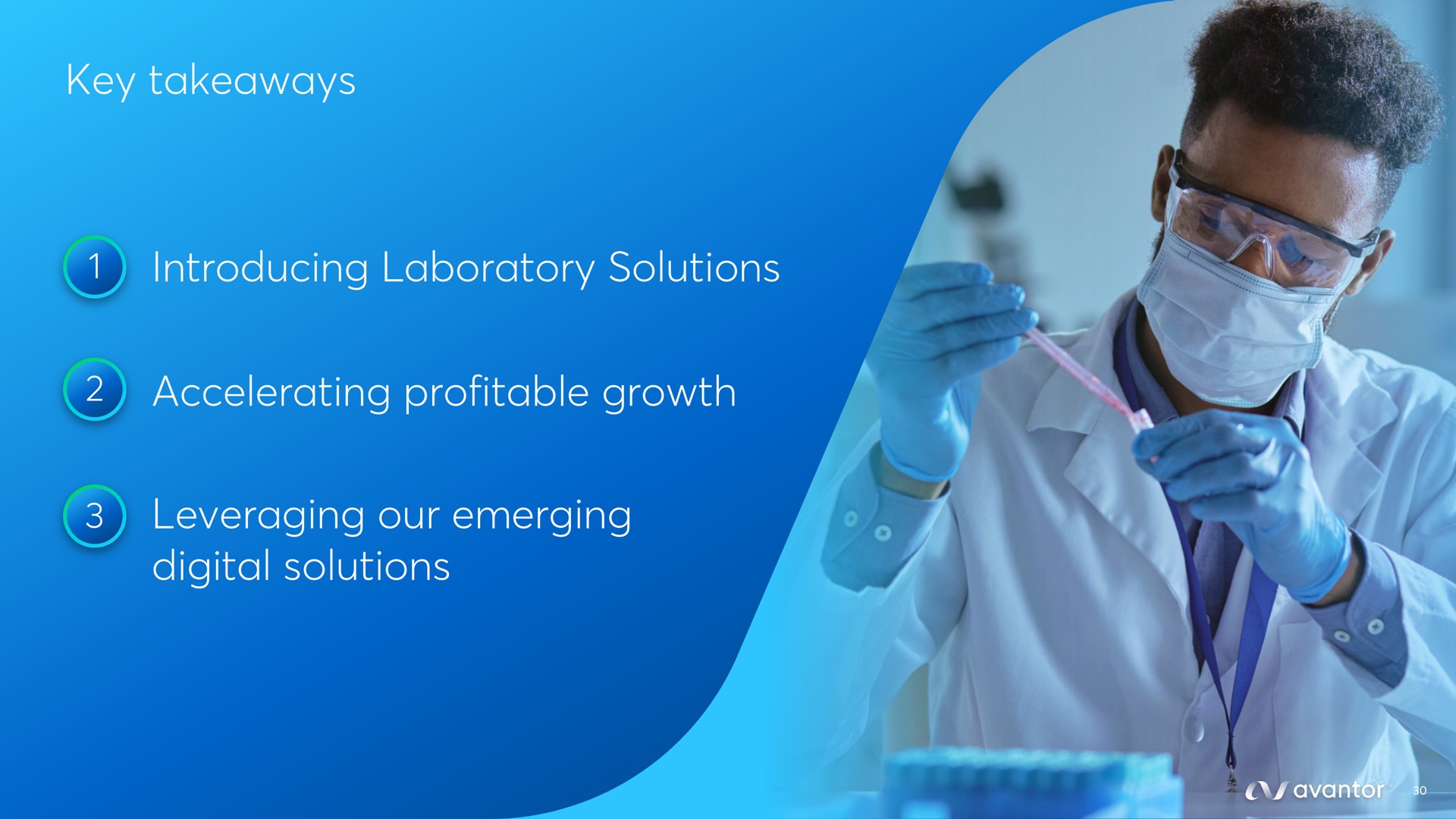key introducing laboratory solutions accelerating profitable growth leveraging our emerging digital solutions | Avantor