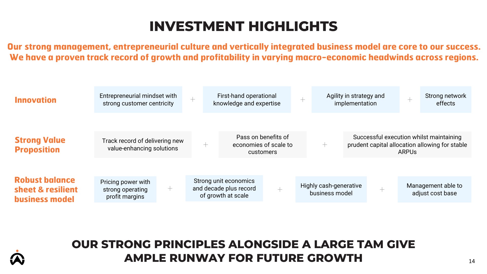 investment highlights | Karooooo