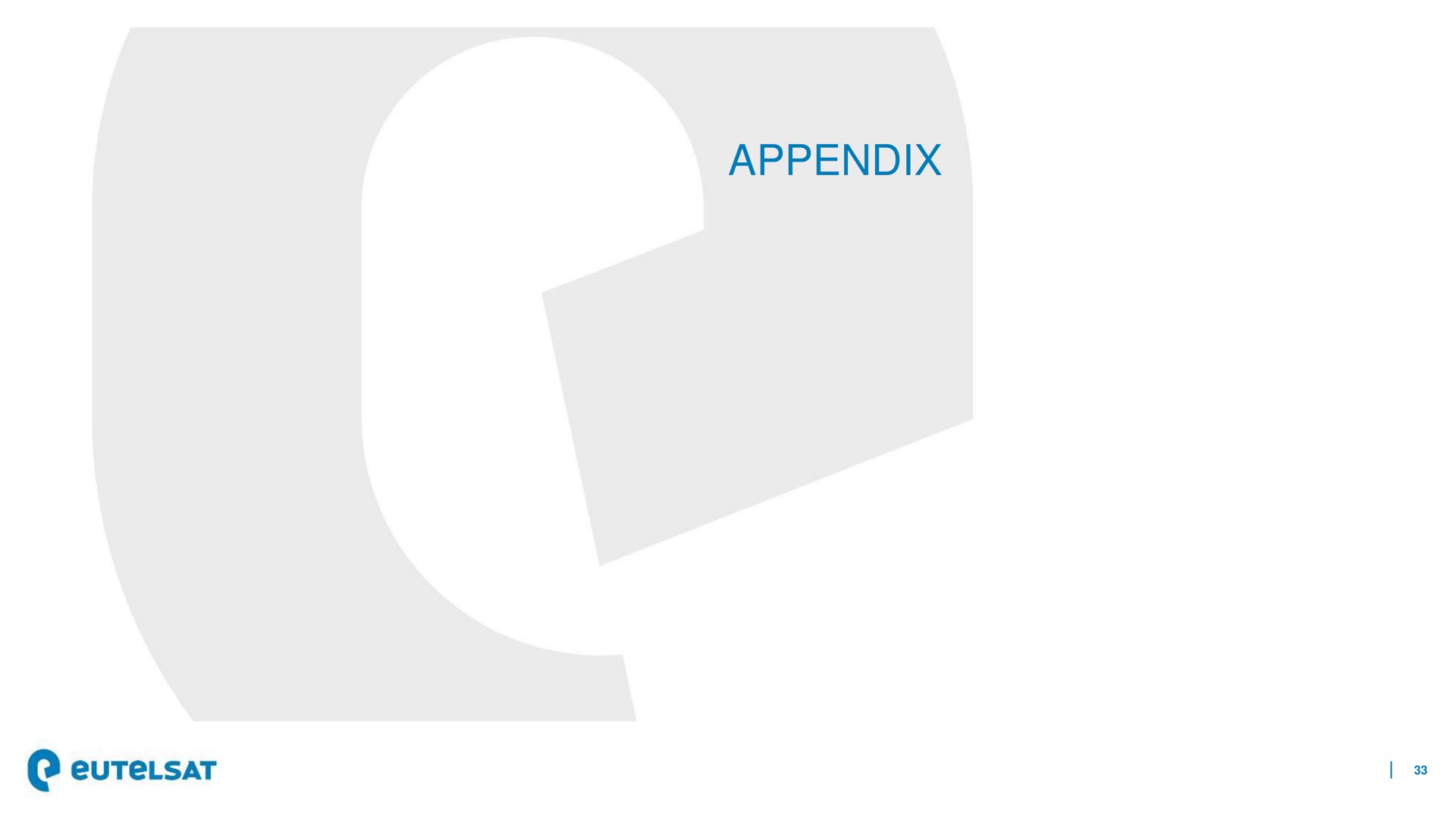 appendix | Eutelsat