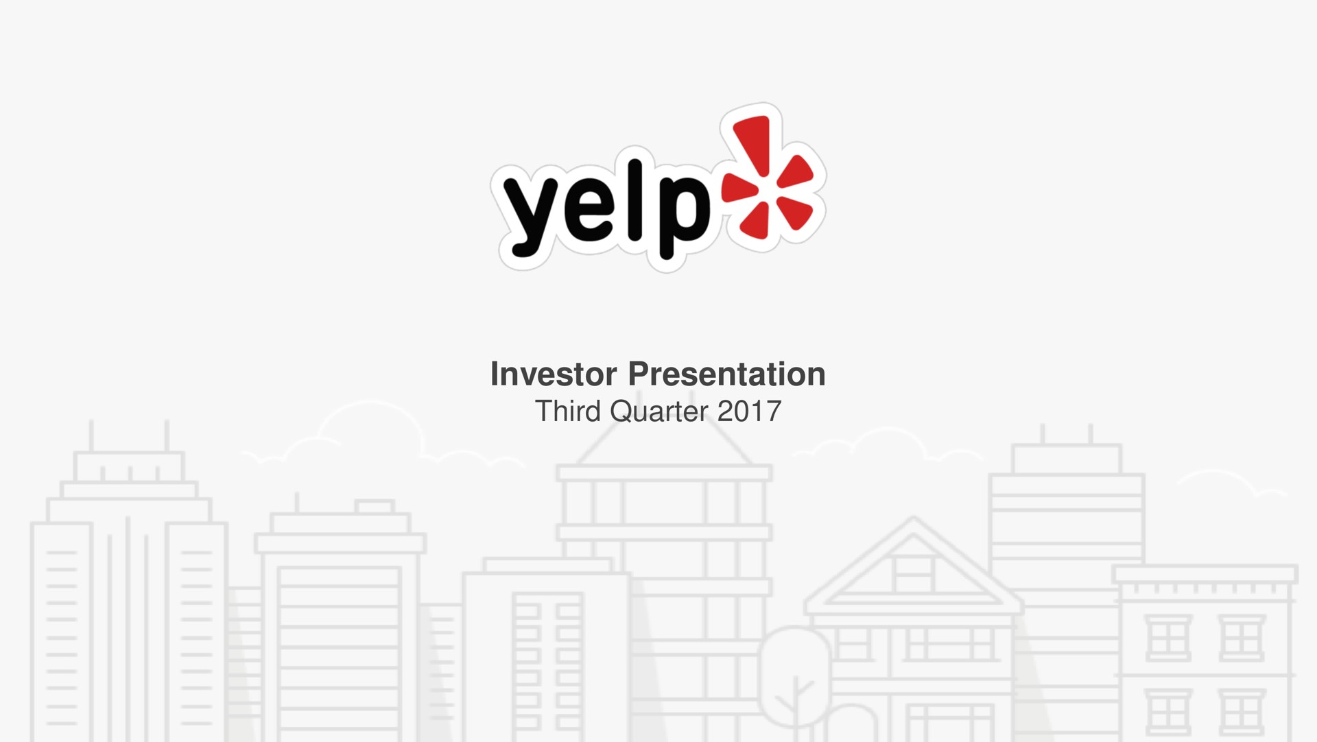 investor presentation third quarter yelp | Yelp
