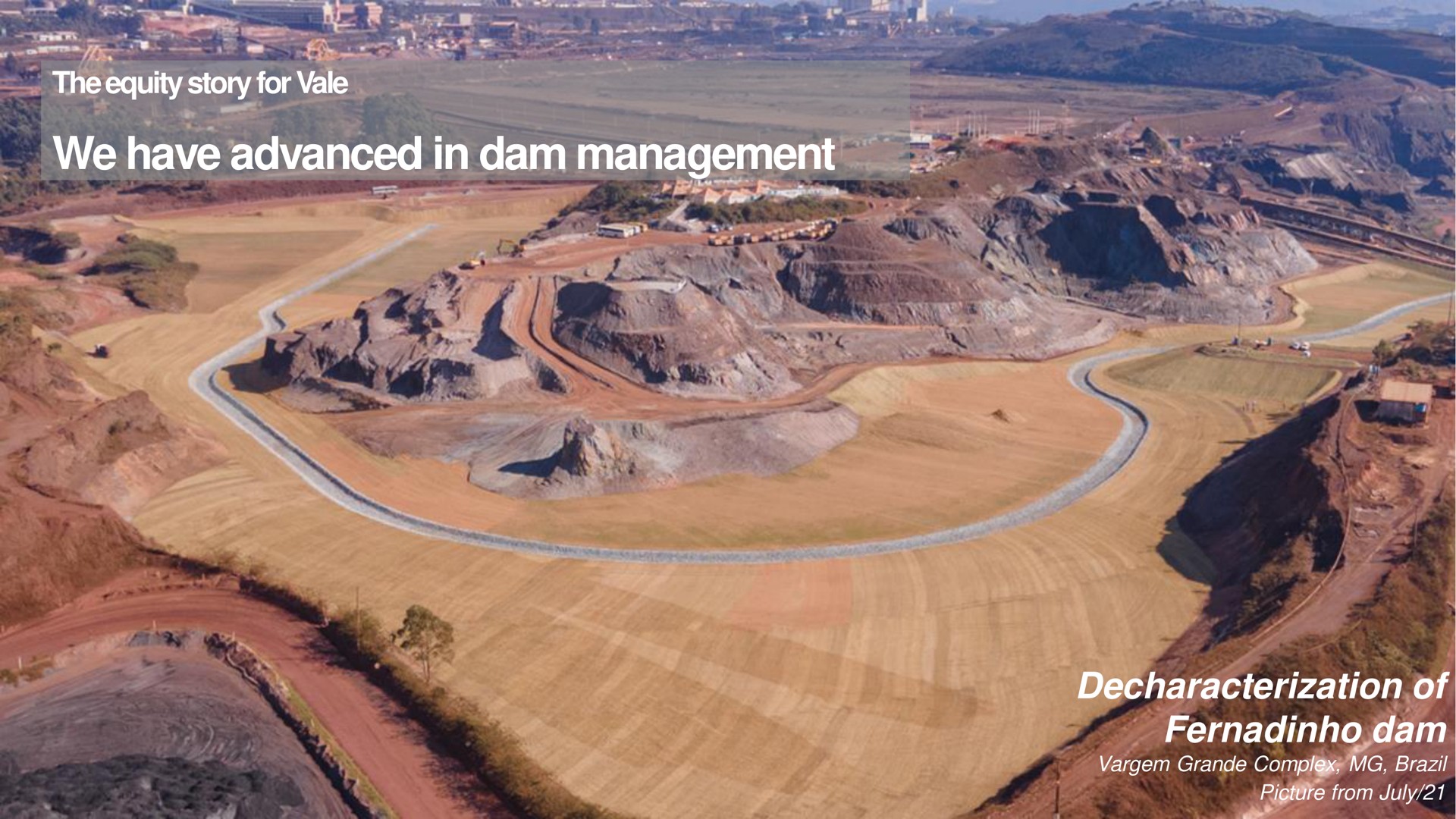 we have advanced in dam management | Vale