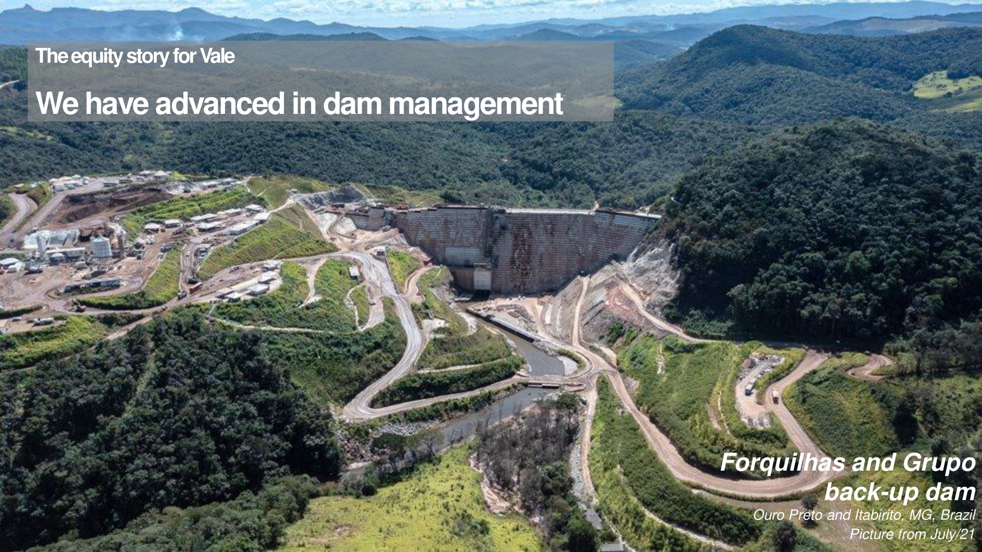 we have advanced in dam management | Vale