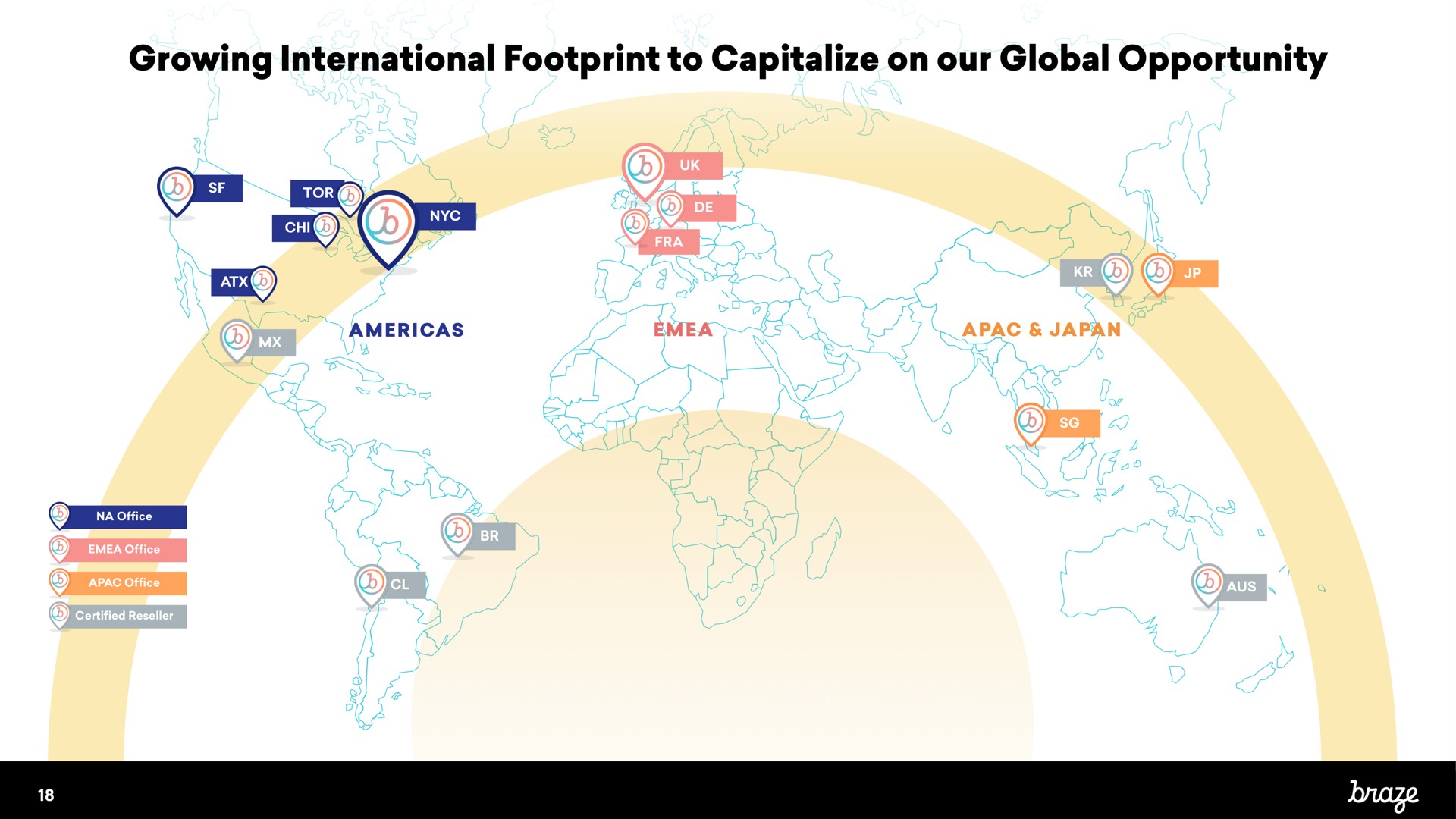 growing international footprint to capitalize on our global opportunity an | Braze