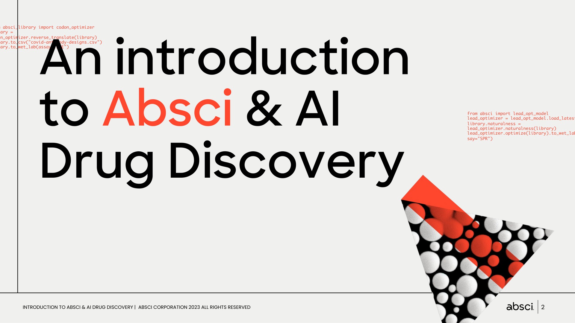 an introduction to drug discovery | Absci