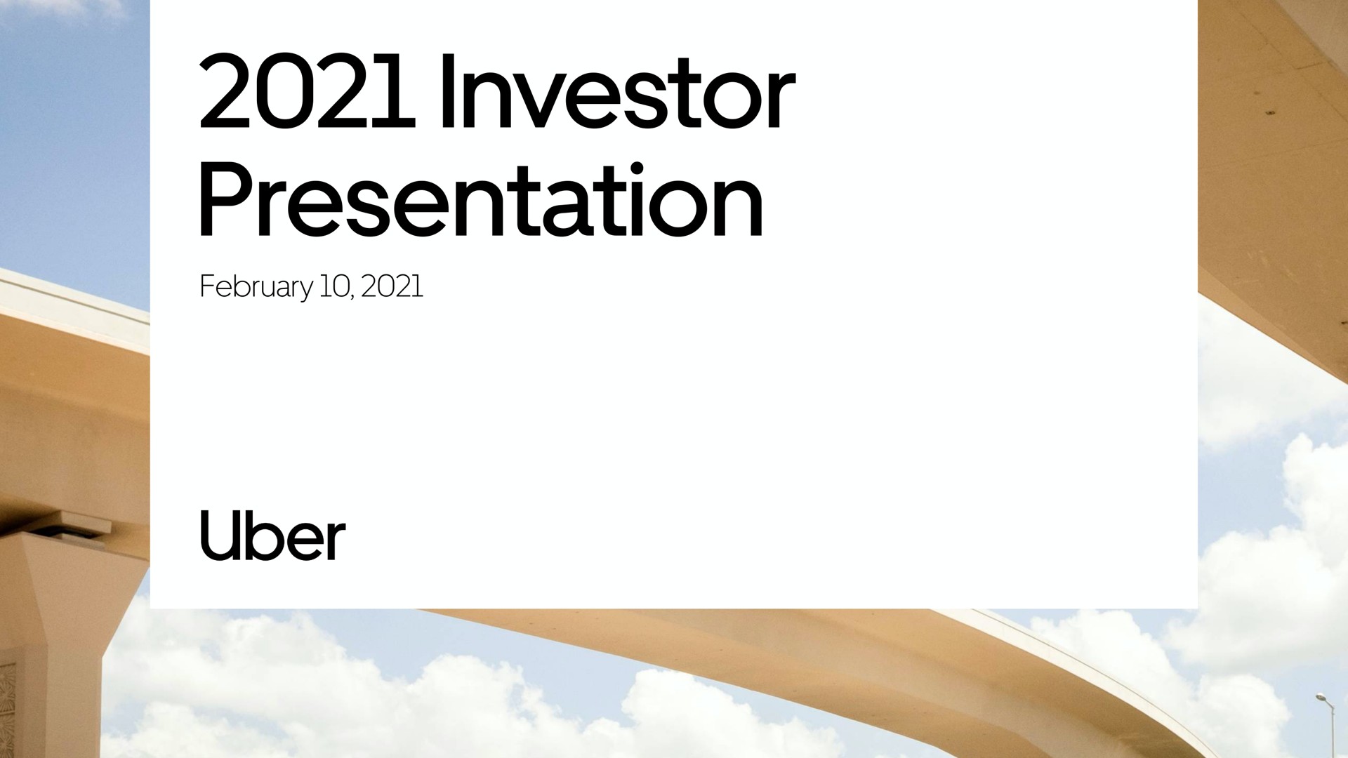 investor global presentation all hands | Uber