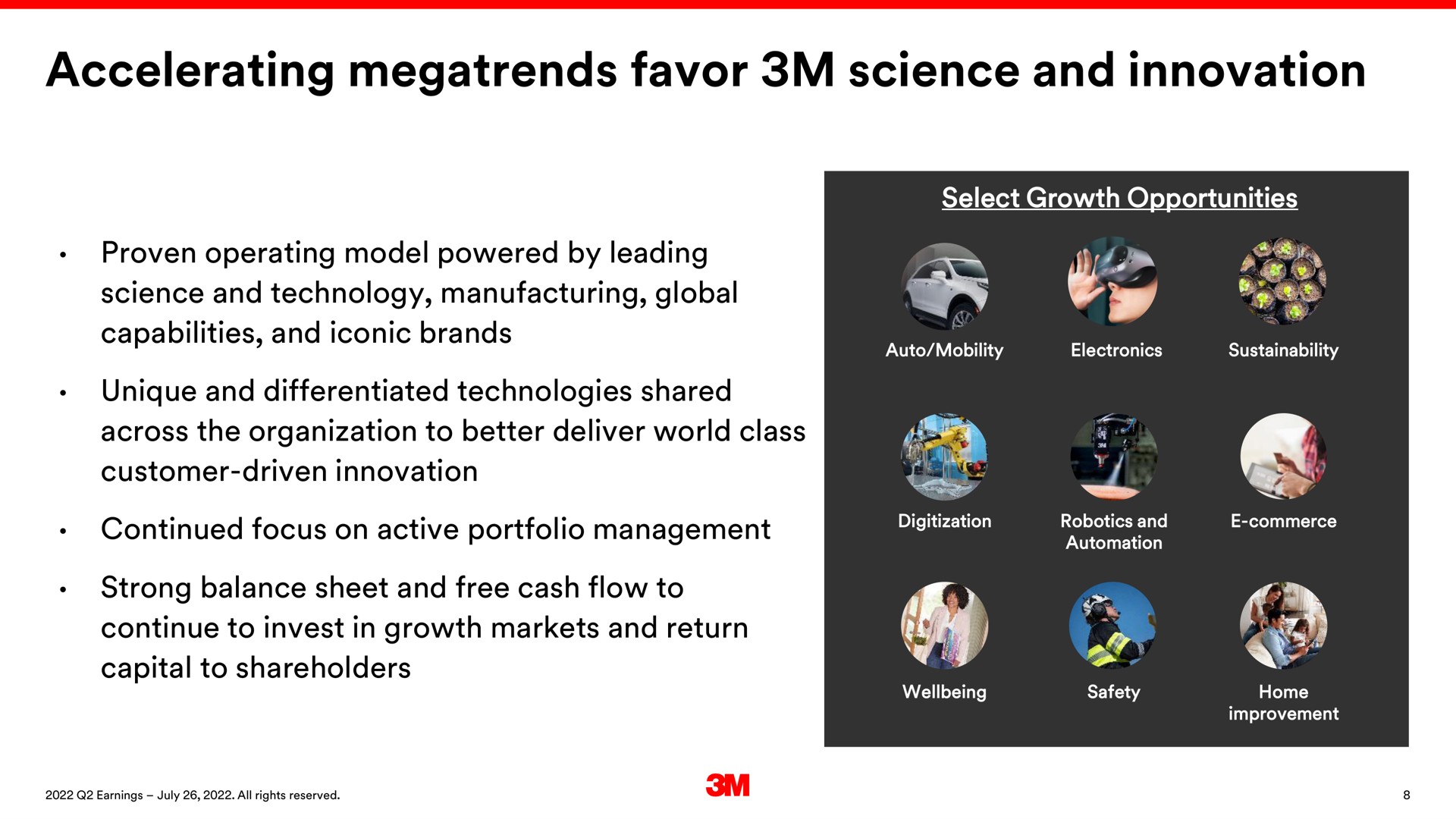 accelerating favor science and innovation | 3M