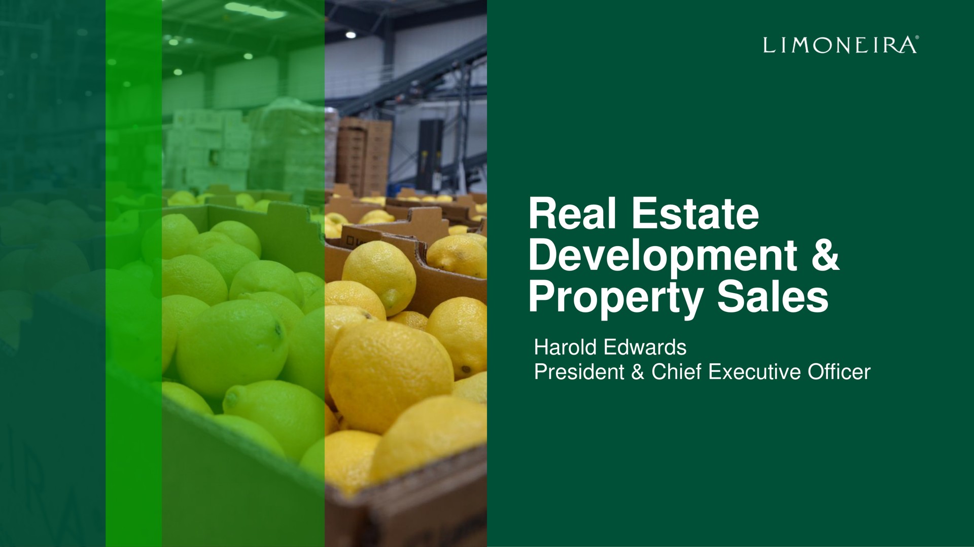 real estate development property sales | Limoneira