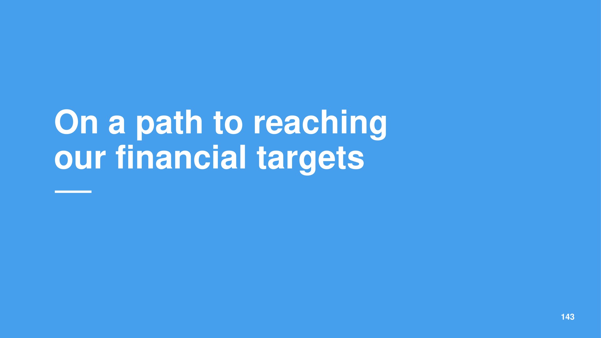 on a path to reaching our financial targets | Wix