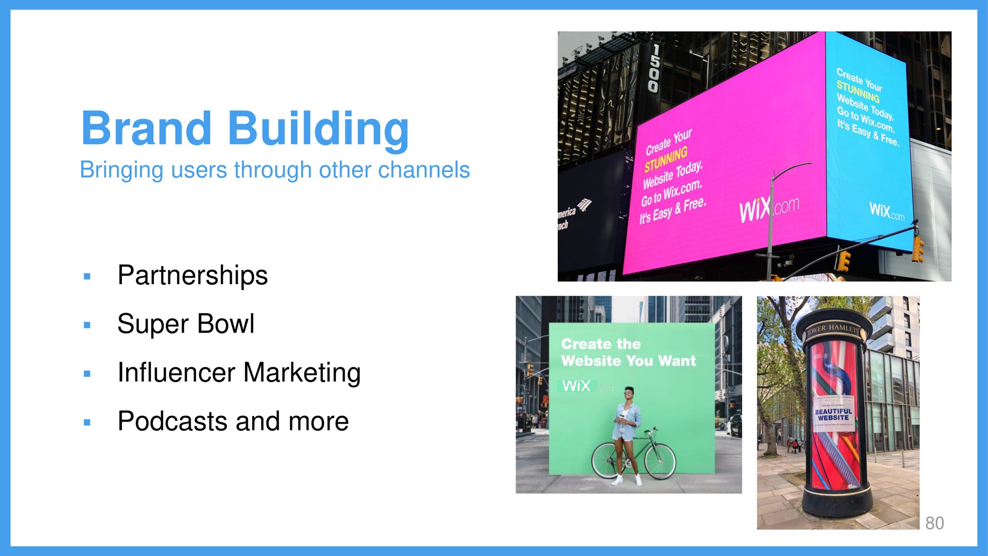 brand building partnerships super bowl influencer marketing | Wix