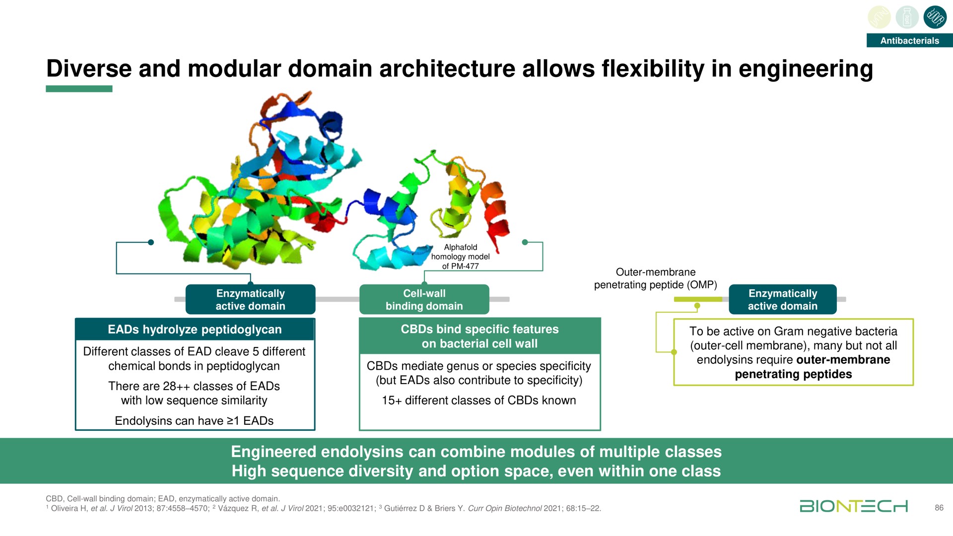 diverse and modular domain architecture allows flexibility in engineering | BioNTech