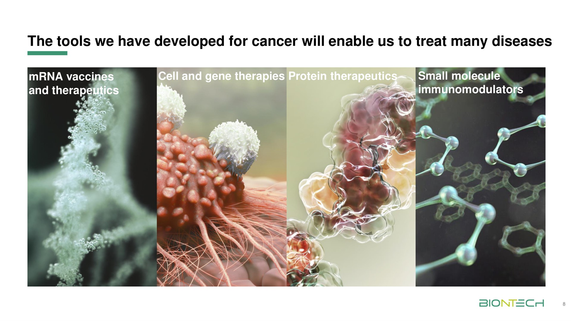 the tools we have developed for cancer will enable us to treat many diseases | BioNTech