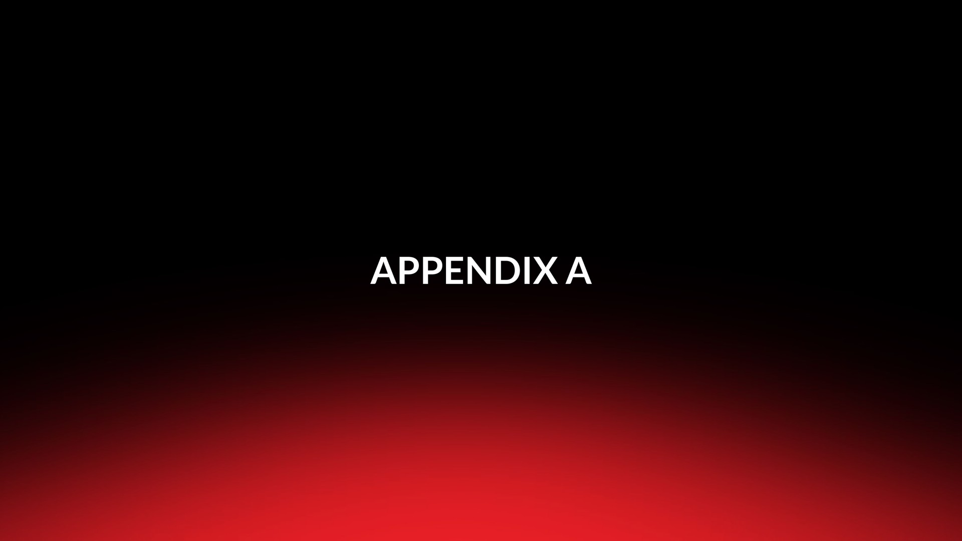 appendix a | Lightspeed