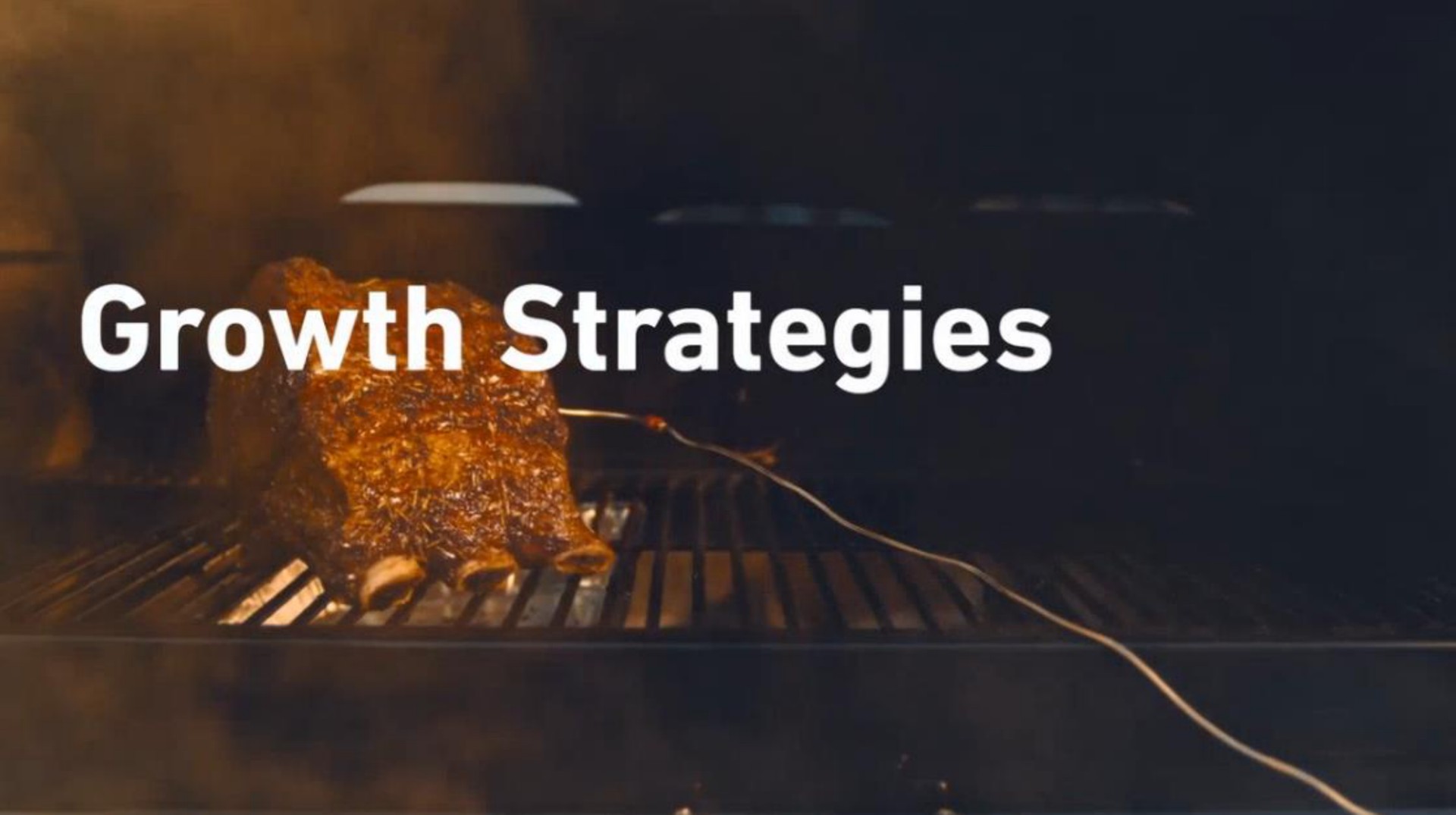 growth strategies a errs a my i eer wae i | Weber