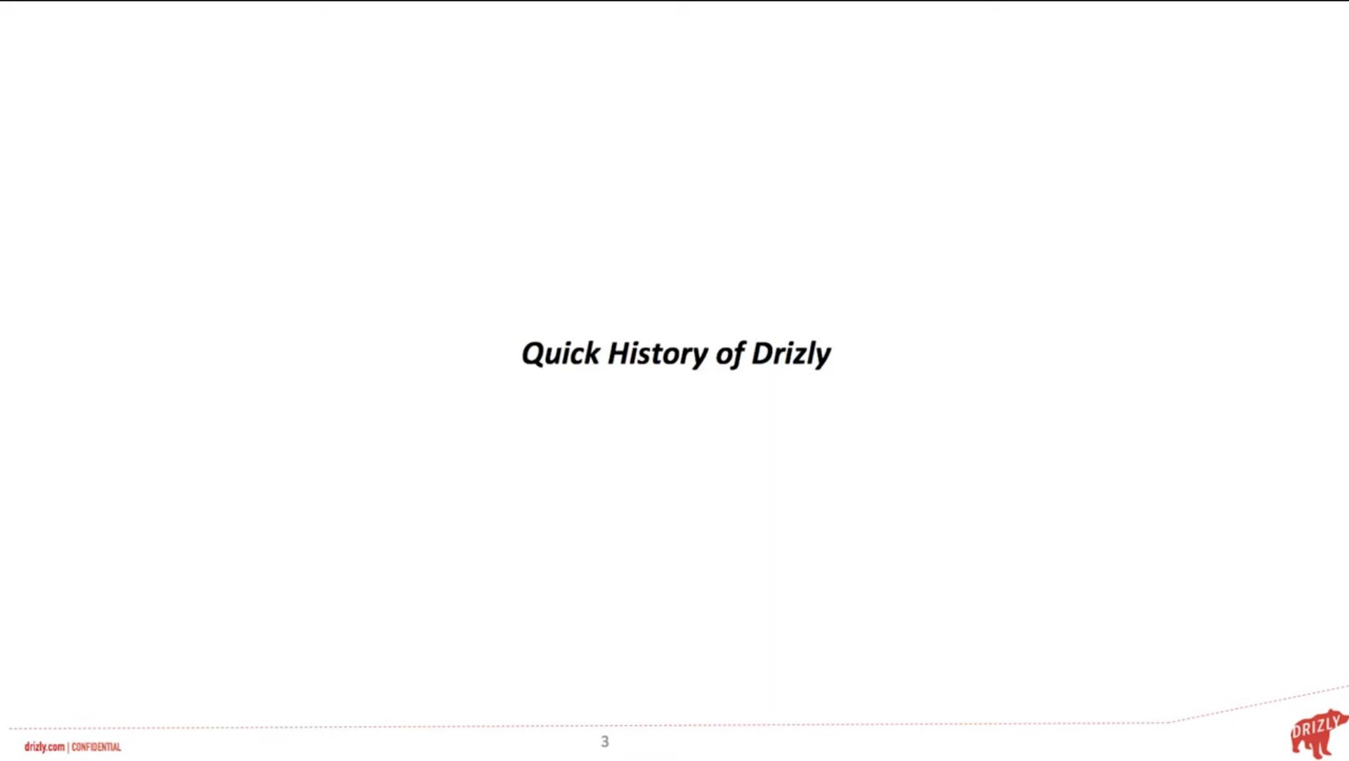 quick history of | Drizly